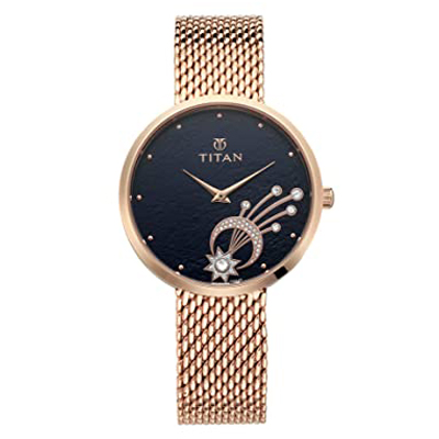"Titan Ladies Watch - NN95083WM01 - Click here to View more details about this Product